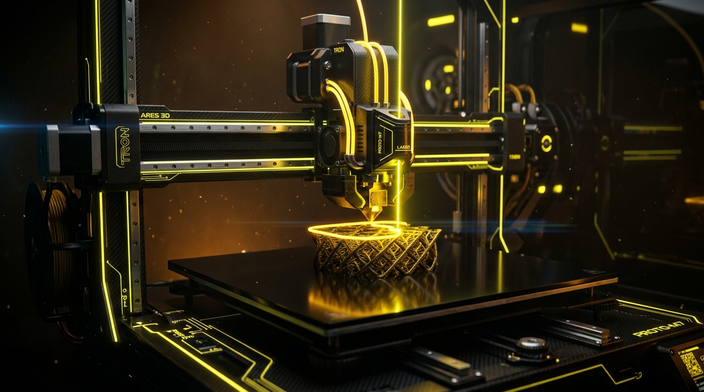 Hotintech 3D Yazıcı ve Tron Prototipleme